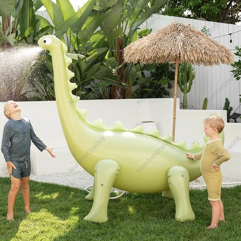 屋外恐竜型ウォーターボールスプリンクラー - 子供向け楽しい - Kids Outdoor Lawn Equipment のレビューと価格